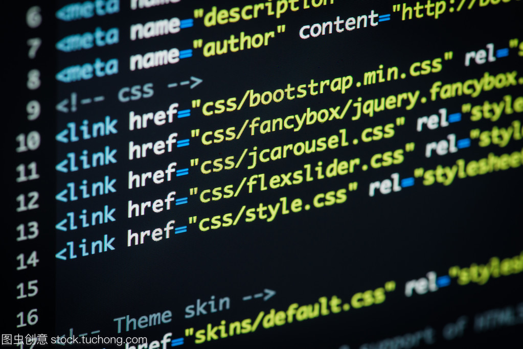 Html 和 Css 代码开发的屏幕截图