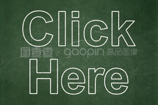 网页发展概念点击这里黑板背景